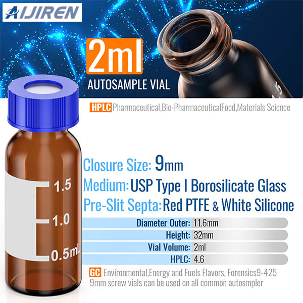 <h3>1.5ml Amber Glass Vial Kit Label and Filling Lines</h3>
